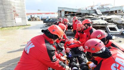 Çiğli Arama Kurtarma Ekibi (ÇAK) Afetlere Karşı Hazır