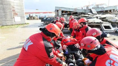 Çiğli Arama Kurtarma Ekibi (ÇAK) Afetlere Karşı Hazır