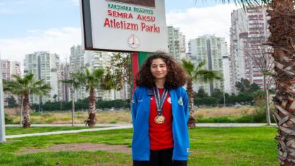İrem Yolaçan’dan çifte madalya