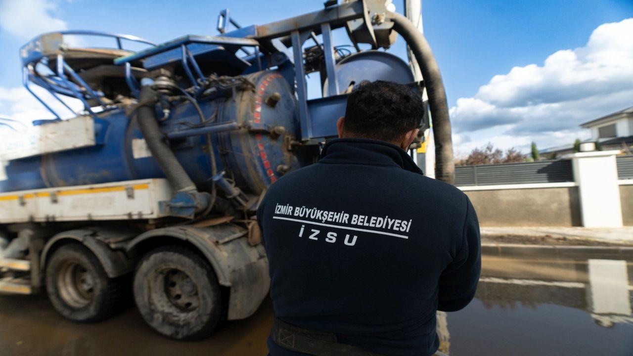 İZSU ekipleri nöbette