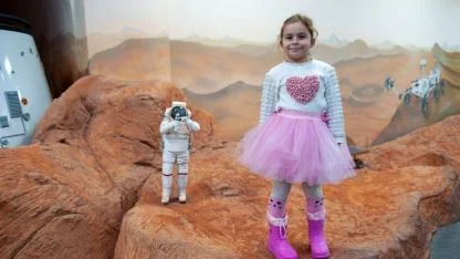 Karşıyakalı anaokulu öğrencileri Uzay Kampı’nda