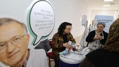 Konak’ta rahim ağzı kanserine karşı bilimsel farkındalık
