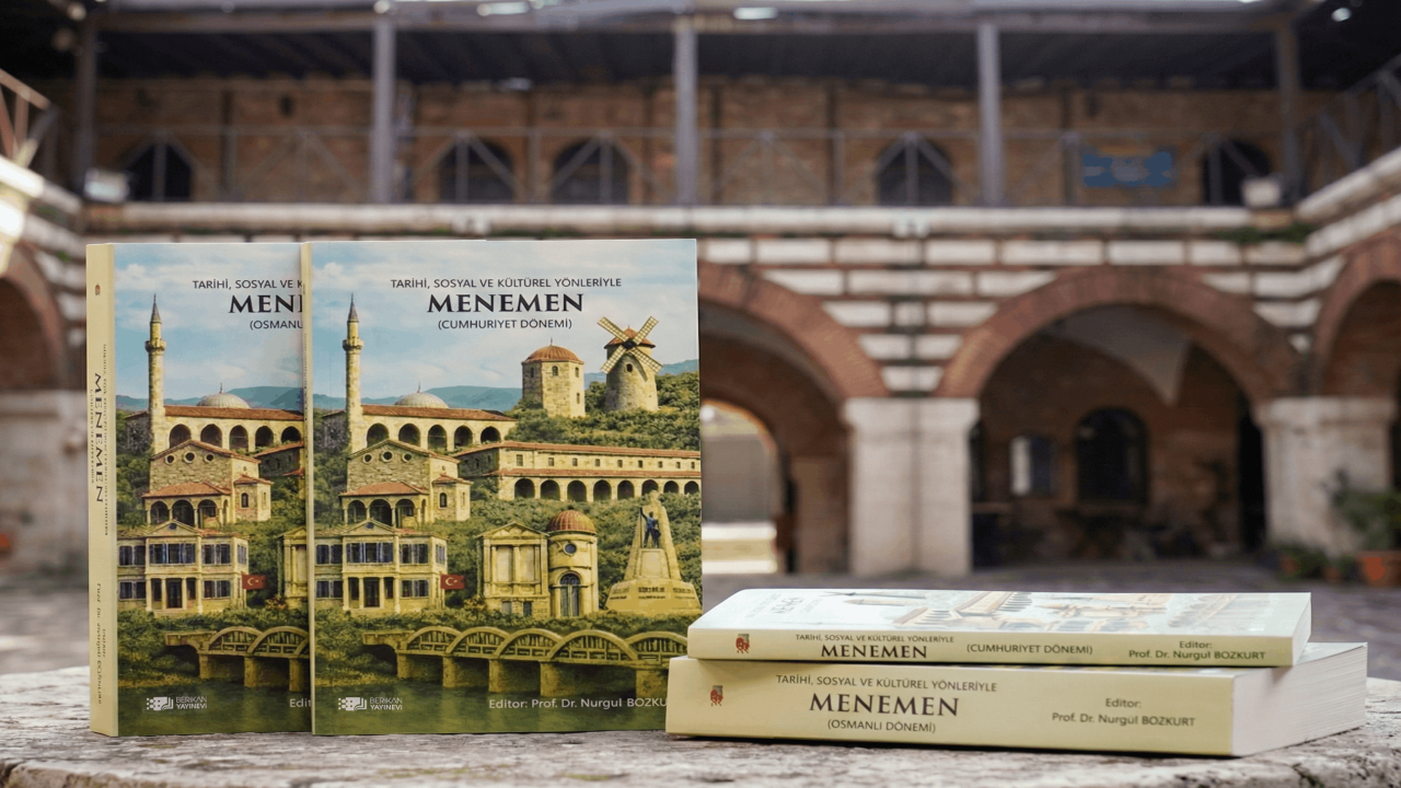 Menemen tarihi 2 cilt kitap oldu