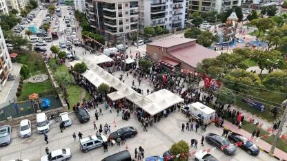Menemen'de binlerce yürek, Kurtuluş Savaşı ruhunu hissetti