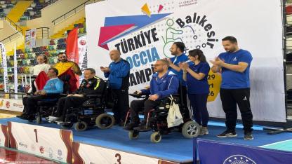 Büyükşehir’in boccia takımı, bronz madalya ile döndü