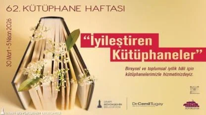 İzmir’de Kütüphaneler Haftası kutlanıyor