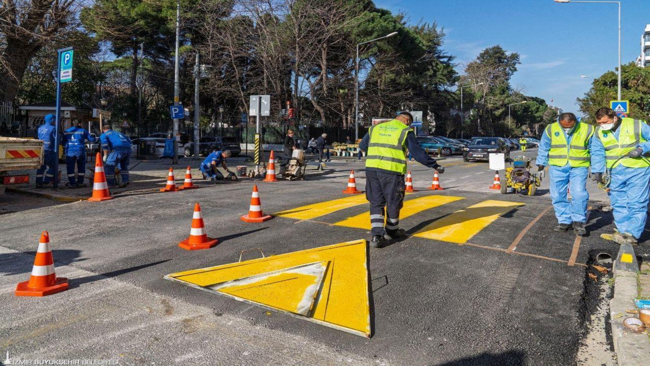 İzmir’de yaya güvenliği ön planda