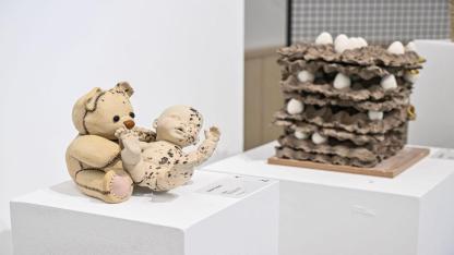 2. Uluslararası Işık Seramik Yarışması Sergisi açıldı