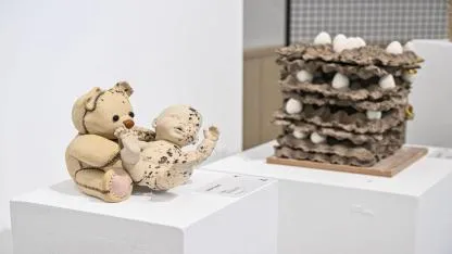 2. Uluslararası Işık Seramik Yarışması Sergisi açıldı