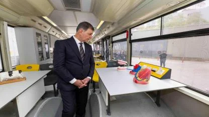 Gezici Bilim Otobüsü yola çıktı