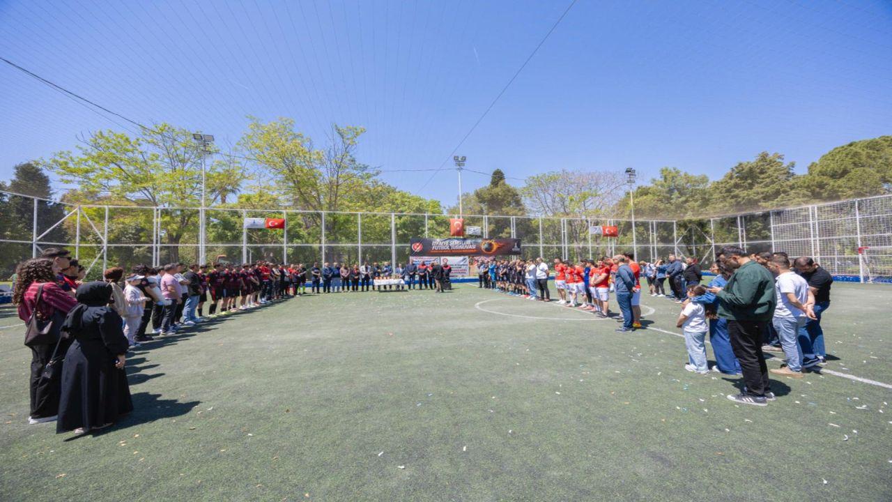 İtfaiyecilerden anlamlı turnuva