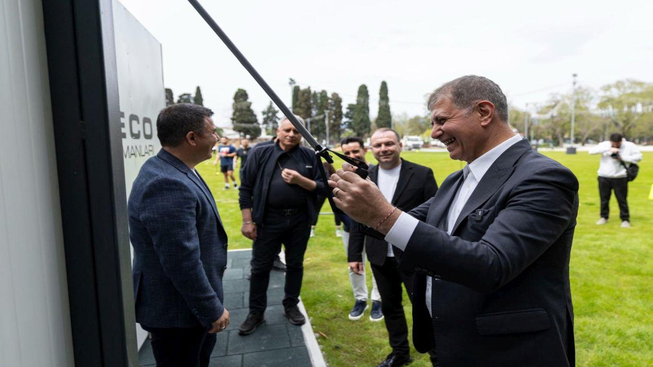 Spor istasyonlarının dördüncüsü Kültürpark’ta açıldı