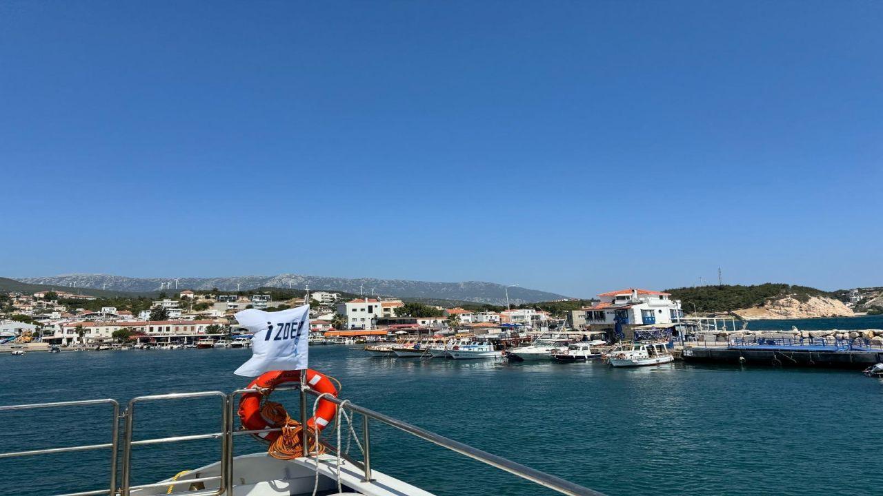 Bayramda rota denize