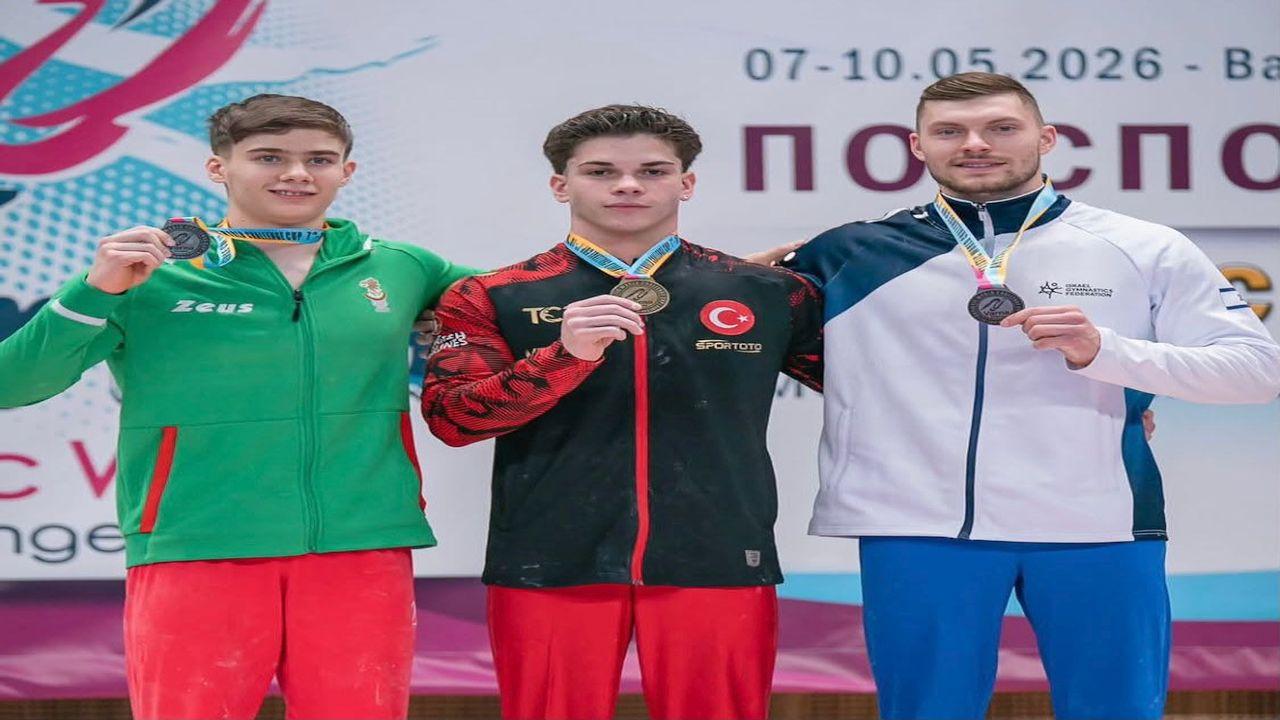 Büyükşehir’in sporcusu Altan'dan altın madalya