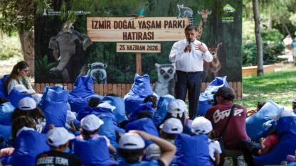 Başkan Tugay sözünü tuttu, çocukların yüzü güldü