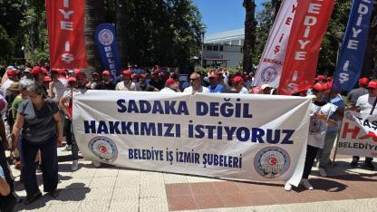 Büyükşehir'de TİS krizi: Belediye İş yürüdü