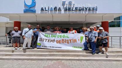 Aliağa'dan yükselen ses: Talana hayır!