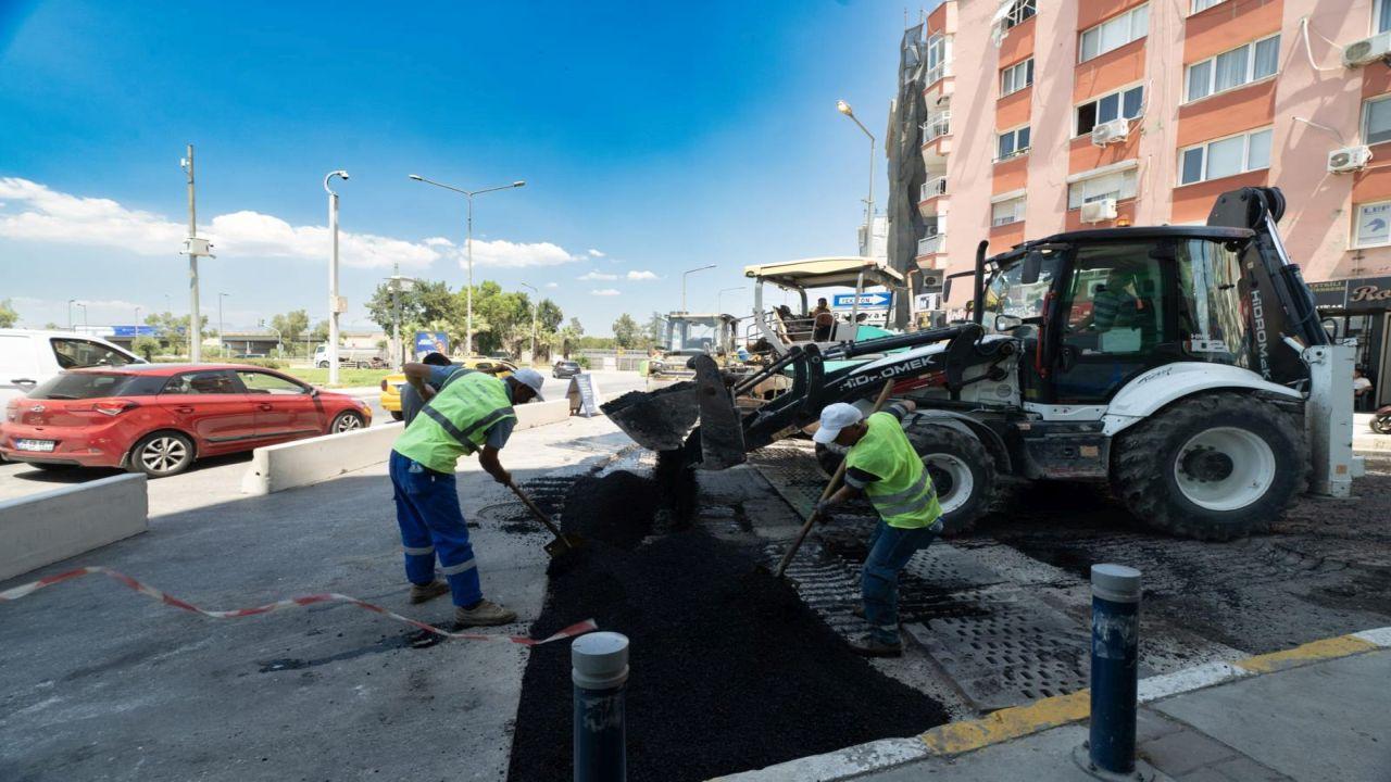 Balçova Ata Caddesi tamamen yenileniyor