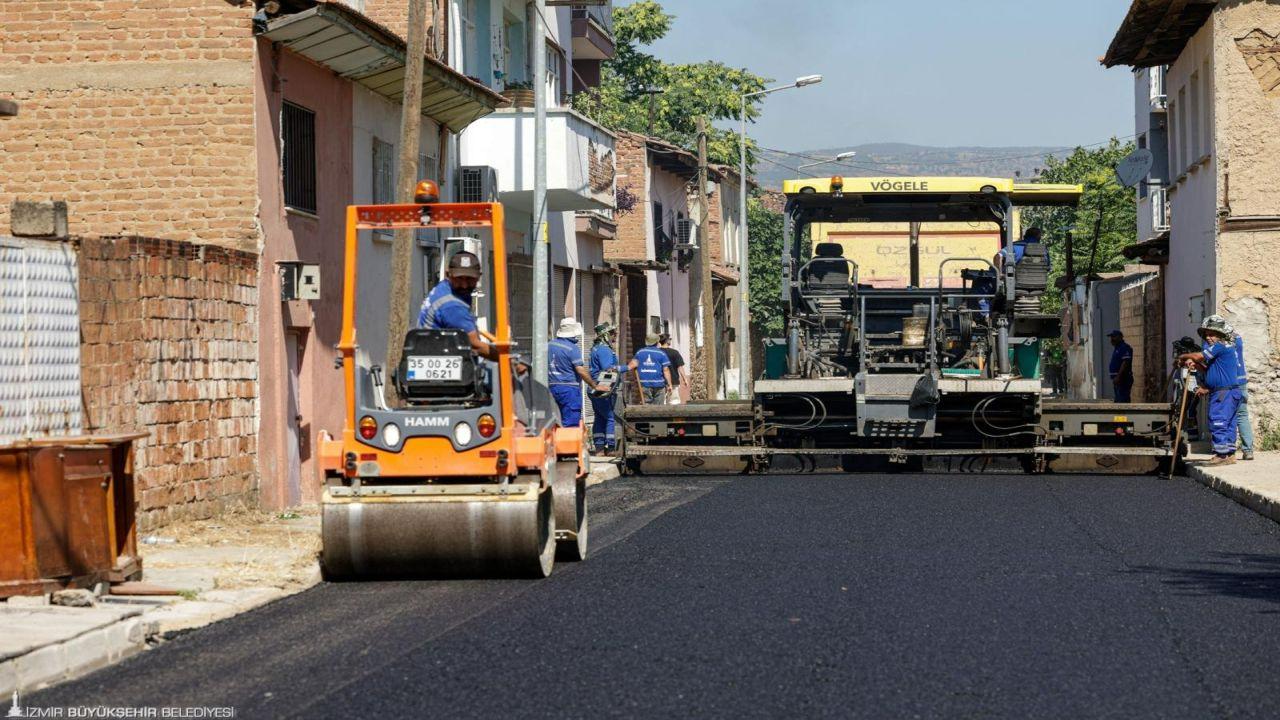 Büyükşehir’den Küçük Menderes’te asfalt hamlesi