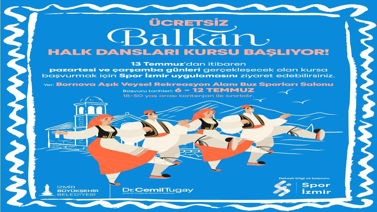 İzmir’de Balkan Halk Dansları kursu başlıyor