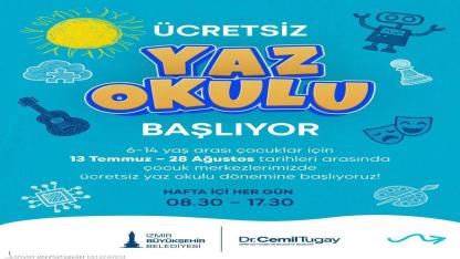 İzmirli çocuklar için renkli yaz tatili
