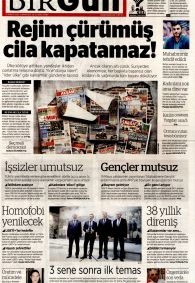 BİRGÜN Gazete Manşeti