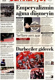 CUMHURİYET Gazete Manşeti