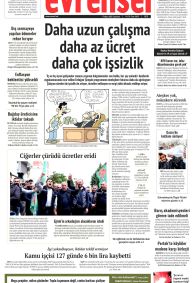 EVRENSEL Gazete Manşeti