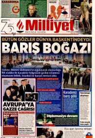 MİLLİYET Gazete Manşeti