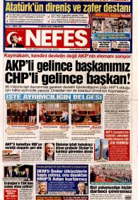 NEFES Gazete Manşeti