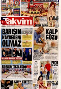 TAKVİM Gazete Manşeti