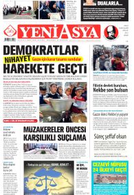 YENİ ASYA Gazete Manşeti